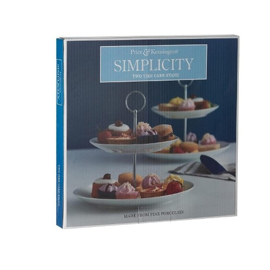 Price & Kensington Simplicity 2 Tier Cake Stand