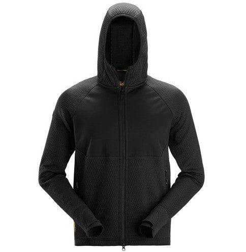 Snickers Full Zip Midlayer Hoodie - Black