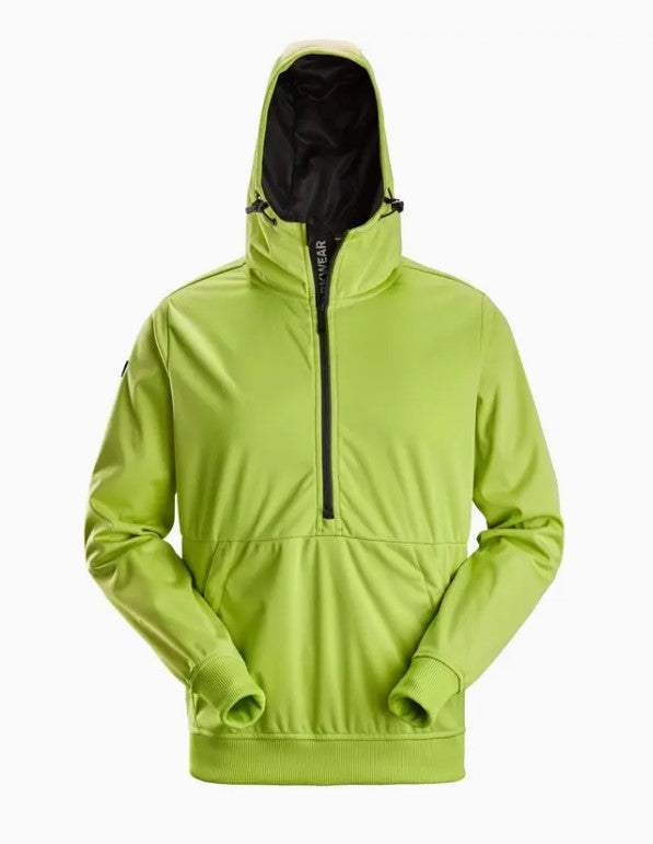 Snickers Windblock Stretch Half-Zip Hoodie - Lime