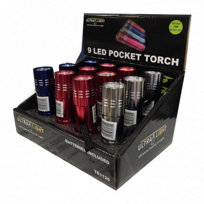 9 LED Pocket Torch