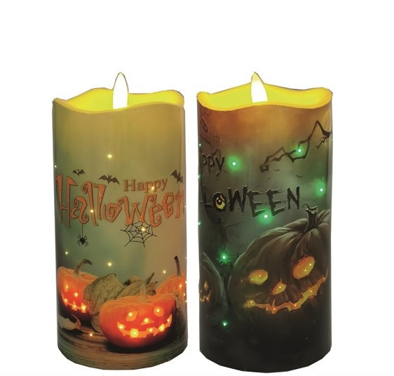 LED Halloween Candle 2 Assorted