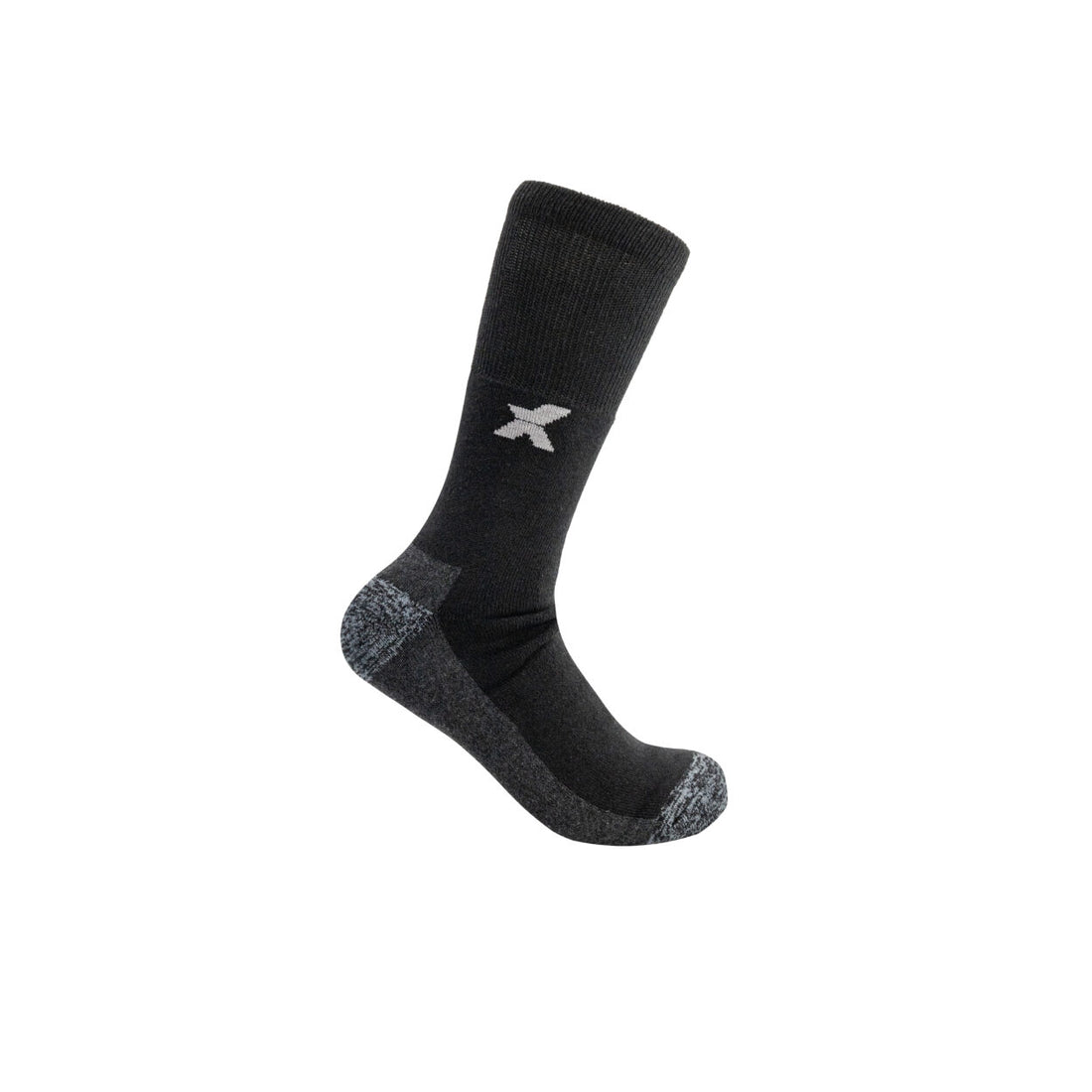 Xpert Wool Blend Combat Sock - One Pair - Black