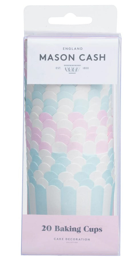 Mason Cash Set Of 20 Candy Stripe Baking Cups