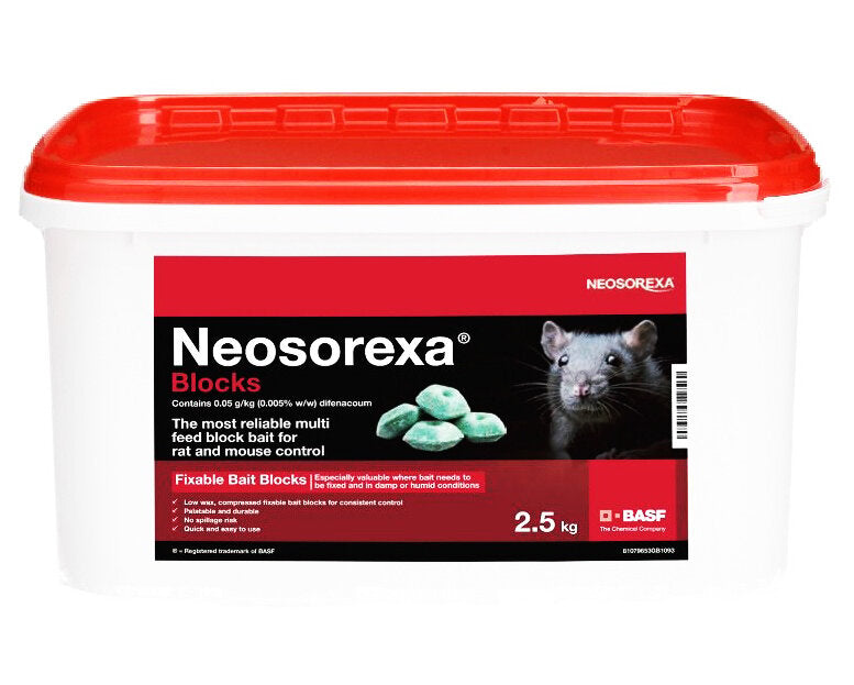 Neosorexa Rat Bait Block 2.5kg