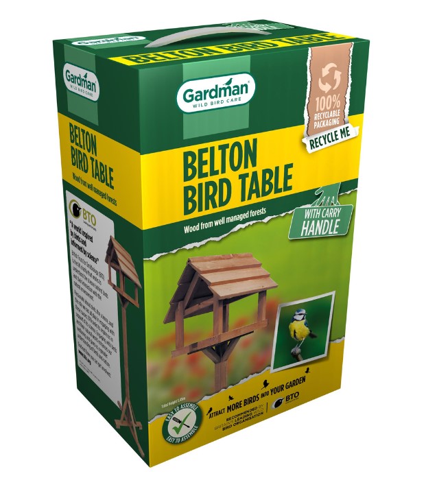 Gardman Belton Bird Table - Boxed
