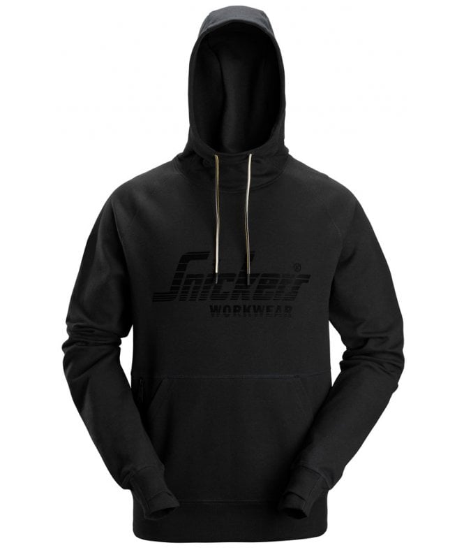 Snickers Logo Hoodie - Black
