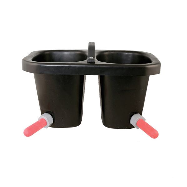 Double Bucket Calf Feeder