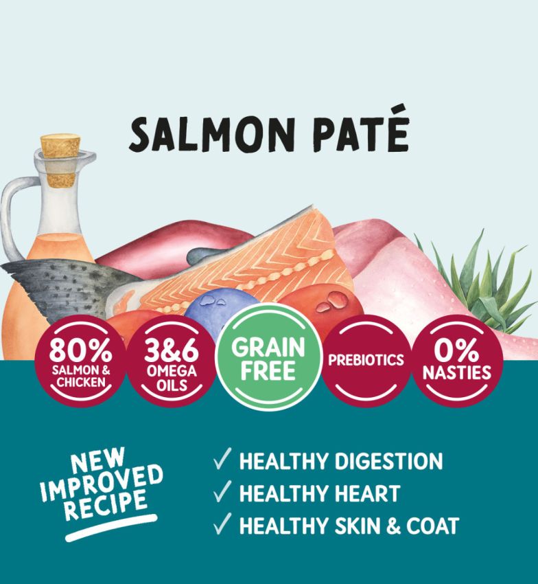 Naturo Cat Salmon Paté Pouch 85g