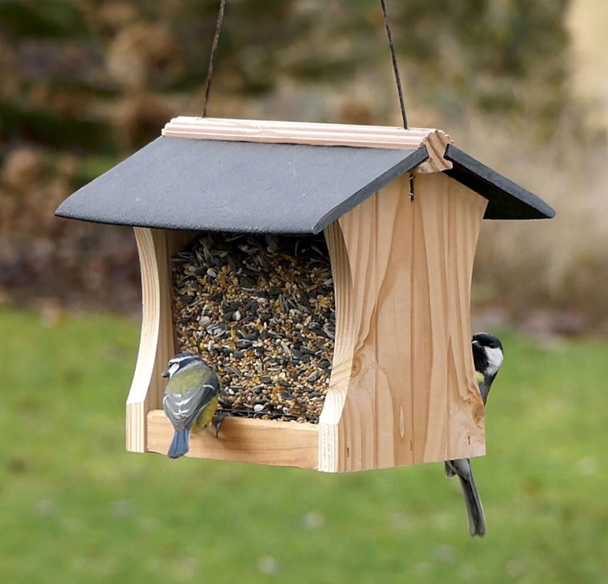 Peckish Woodland Feast Seed Bird Feeder