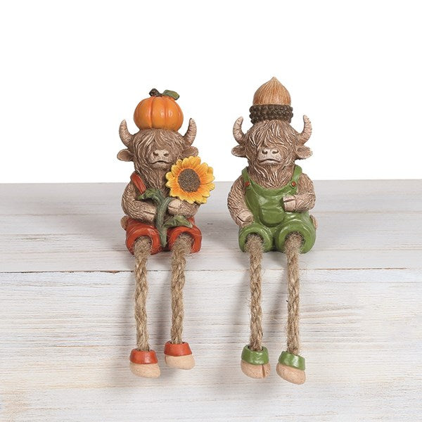 Highland Shelf Sitter 18cm 2 Assorted