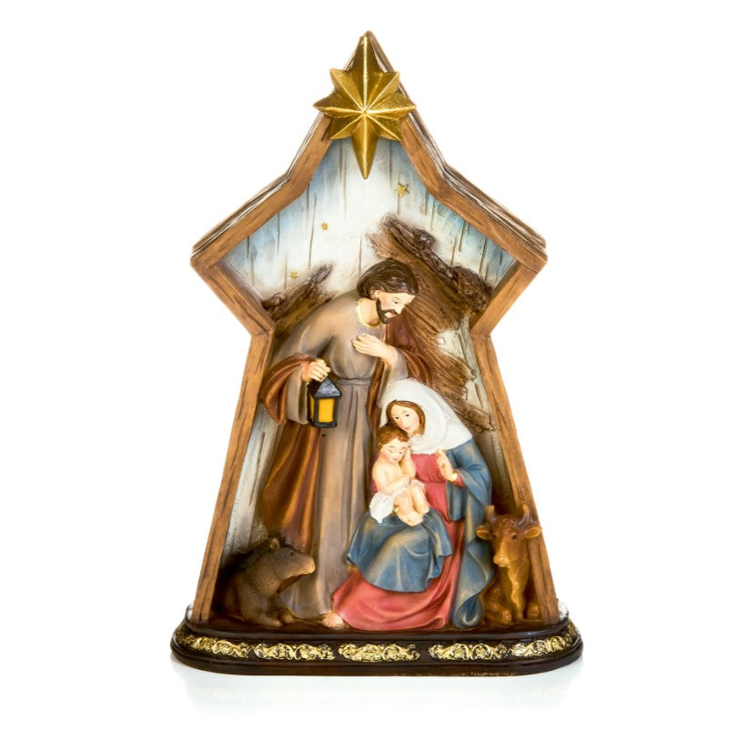 Holy Family with Star - 22.5cm