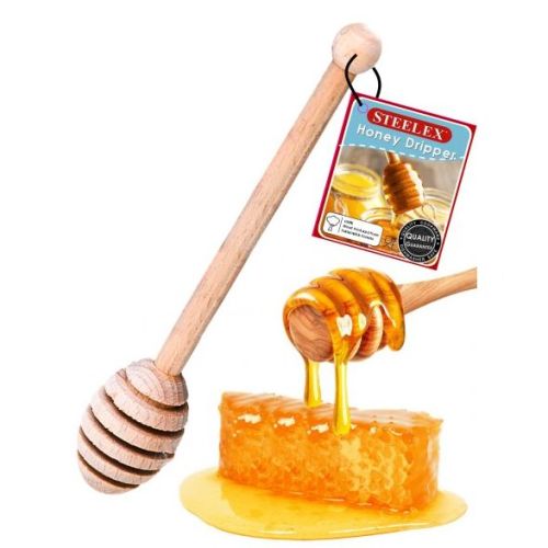 Steelex Wood Honey Dipper