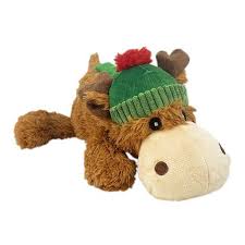 Kong Holiday Cozie Reindeer Dog Toy - Medium
