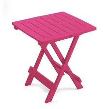 Adige Folding Table Pink