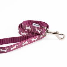 Ancol Purple Bone Nylon Dog Lead