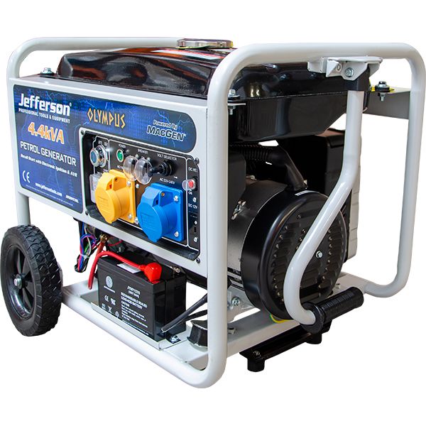 Jefferson 3.5Kw Petrol Generator With Avr and Electric Start
