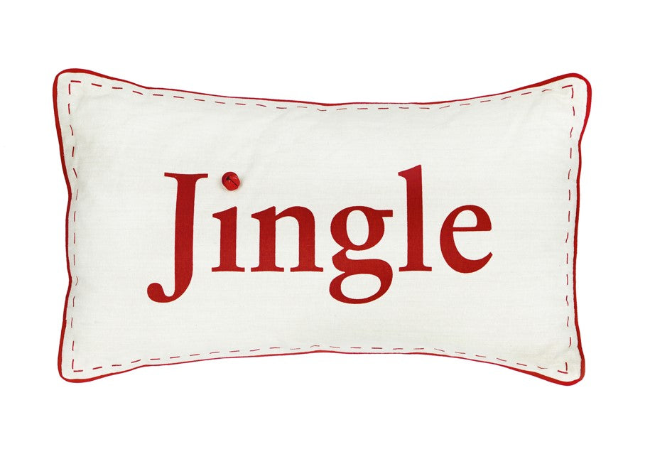 Chambry Jingle White Cushion - 30x50cm