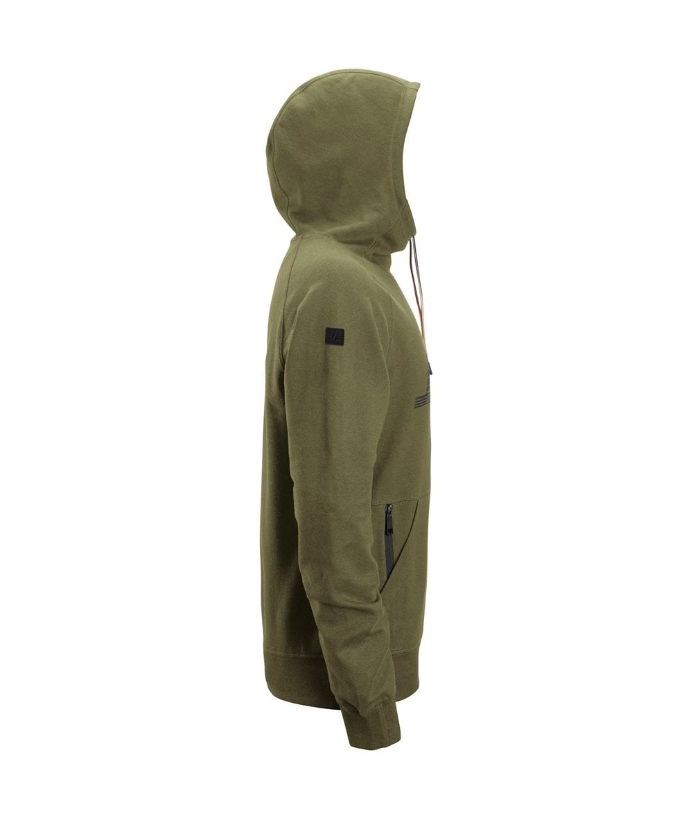 Snickers Logo Hoodie - Khaki Green