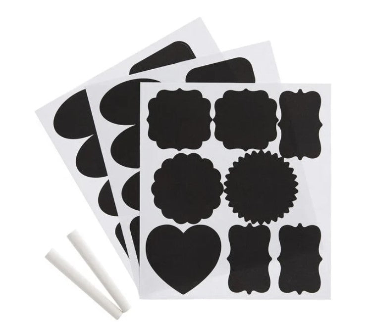 Kilner 26 Piece Chalk Labelling Set