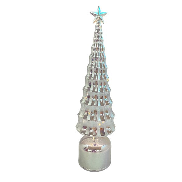 LED Rotating Tree Lustre 43cm