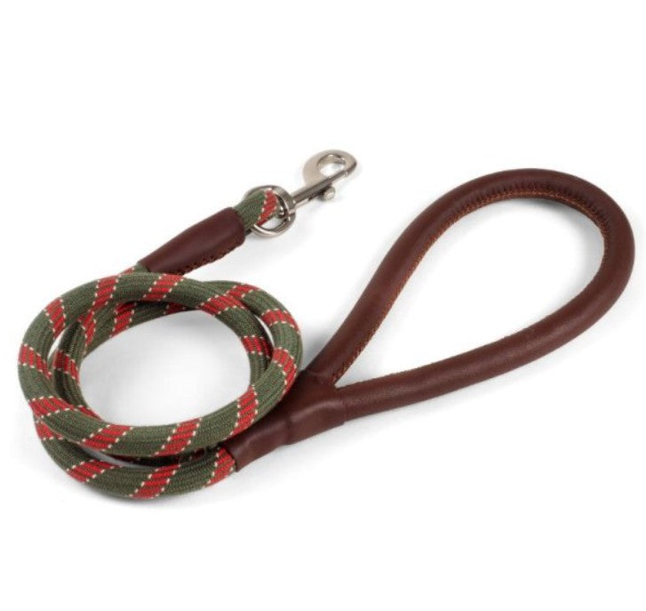 Primo Dog Lead - Olive Green