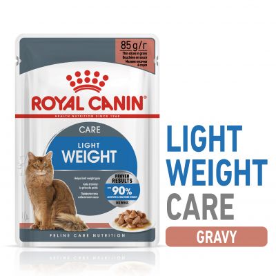 Royal Canin Light Weight Care In Gravy 85g X 12 Pack