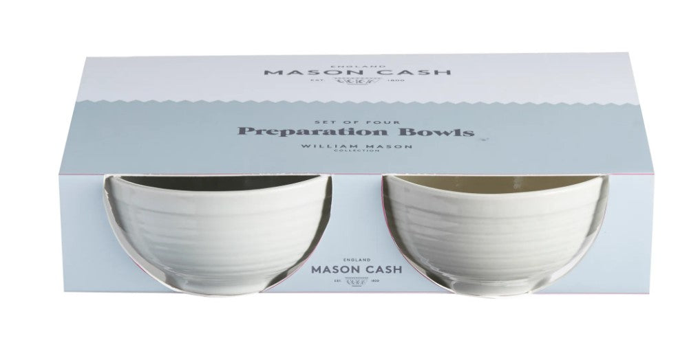 Mason Cash William Mason Set Of 4 Grey Food Prep Bowl