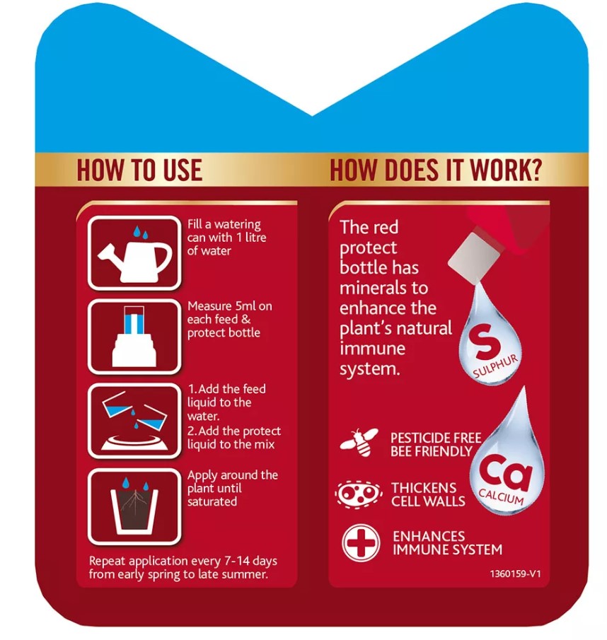 Westland 2 In1 Feed And Protect Rose 2 X 500ml