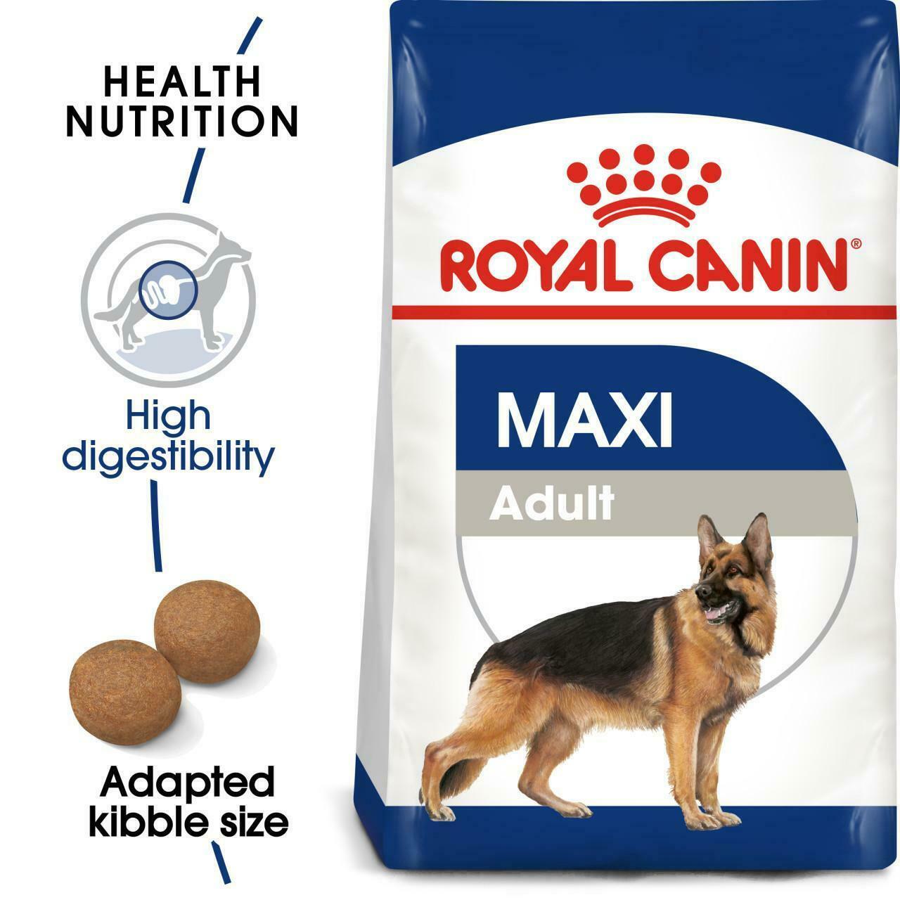 Royal Canin Maxi Adult - 15 Months/6 Years - 15kg