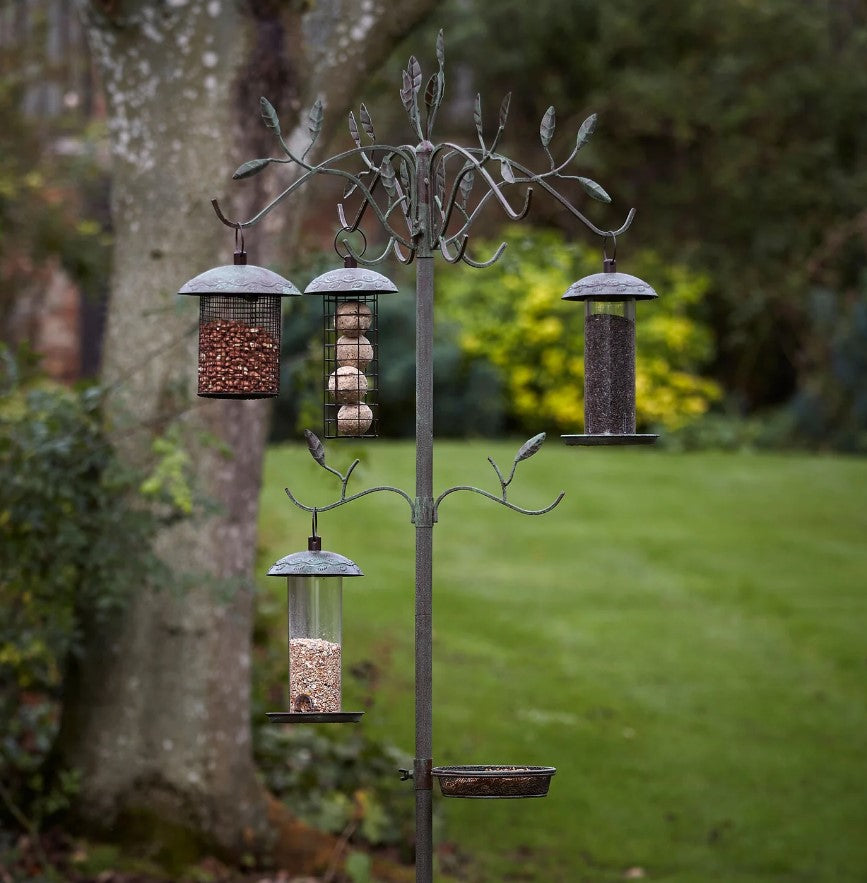 Peckish Secret Garden Bird Feeder Dining Station