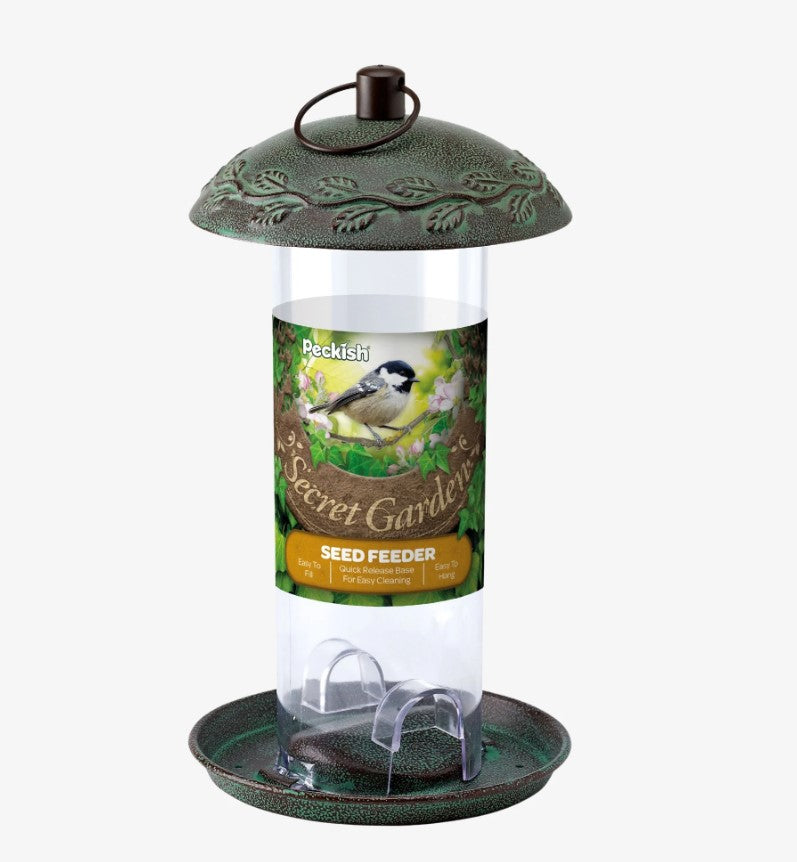 Peckish Secret Garden Bird Seed Feeder