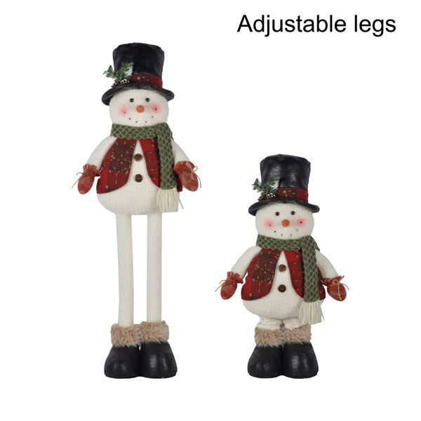 Snowman Extendable Plush from 50cm to 80cm