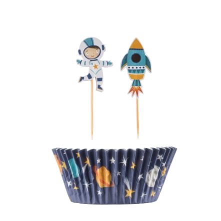 Mason Cash Space Cupcake Set 48 Piece
