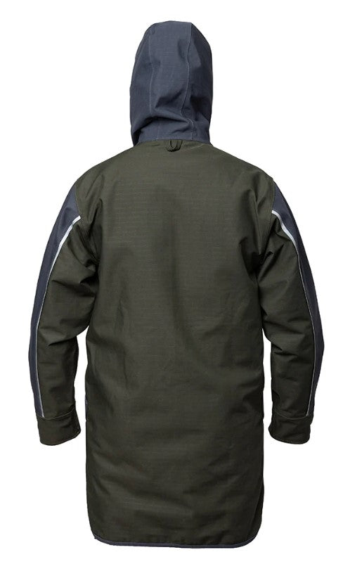 Kaiwaka Stormforce Waterproof Winter Jacket - Navy & Green