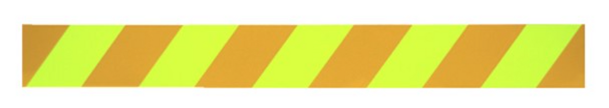 48" Alum Yellow Marking
