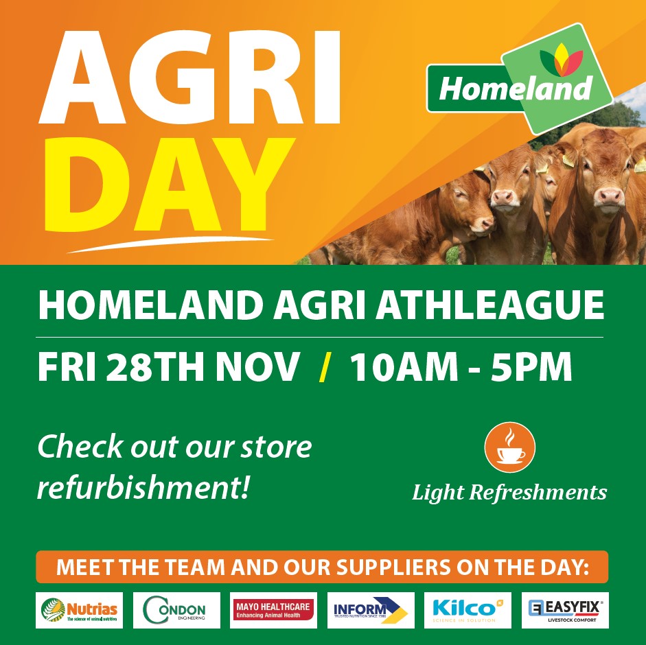 Upcoming Event: Agri Day at Homeland Agri Athleague - 28th November