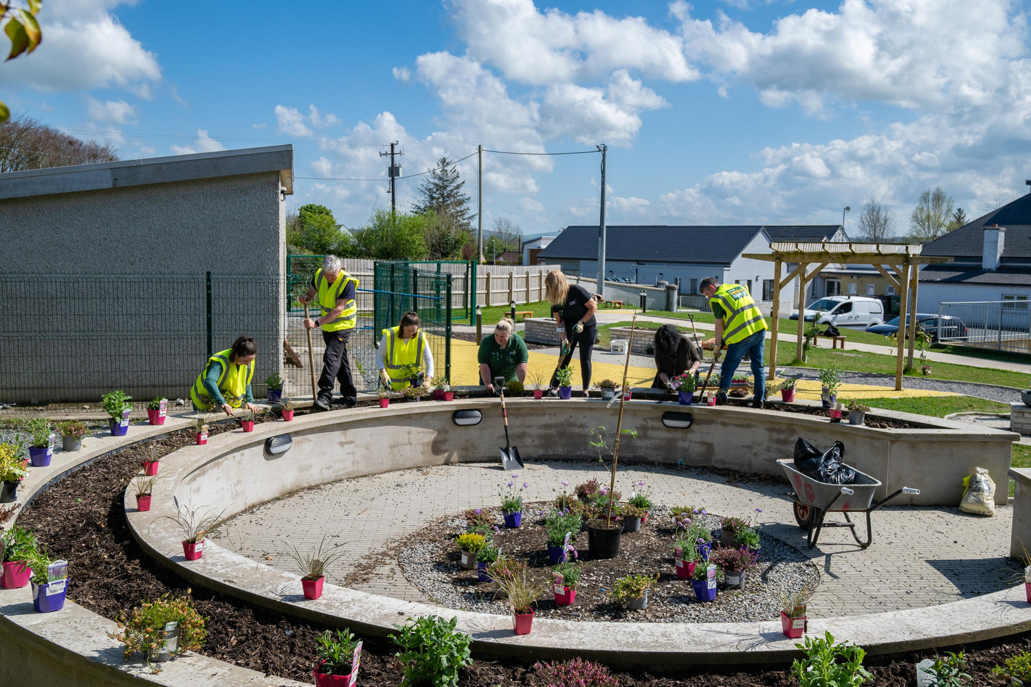 Aurivo Helping Day - Dromore National School, Killygordan, Co. Donegal