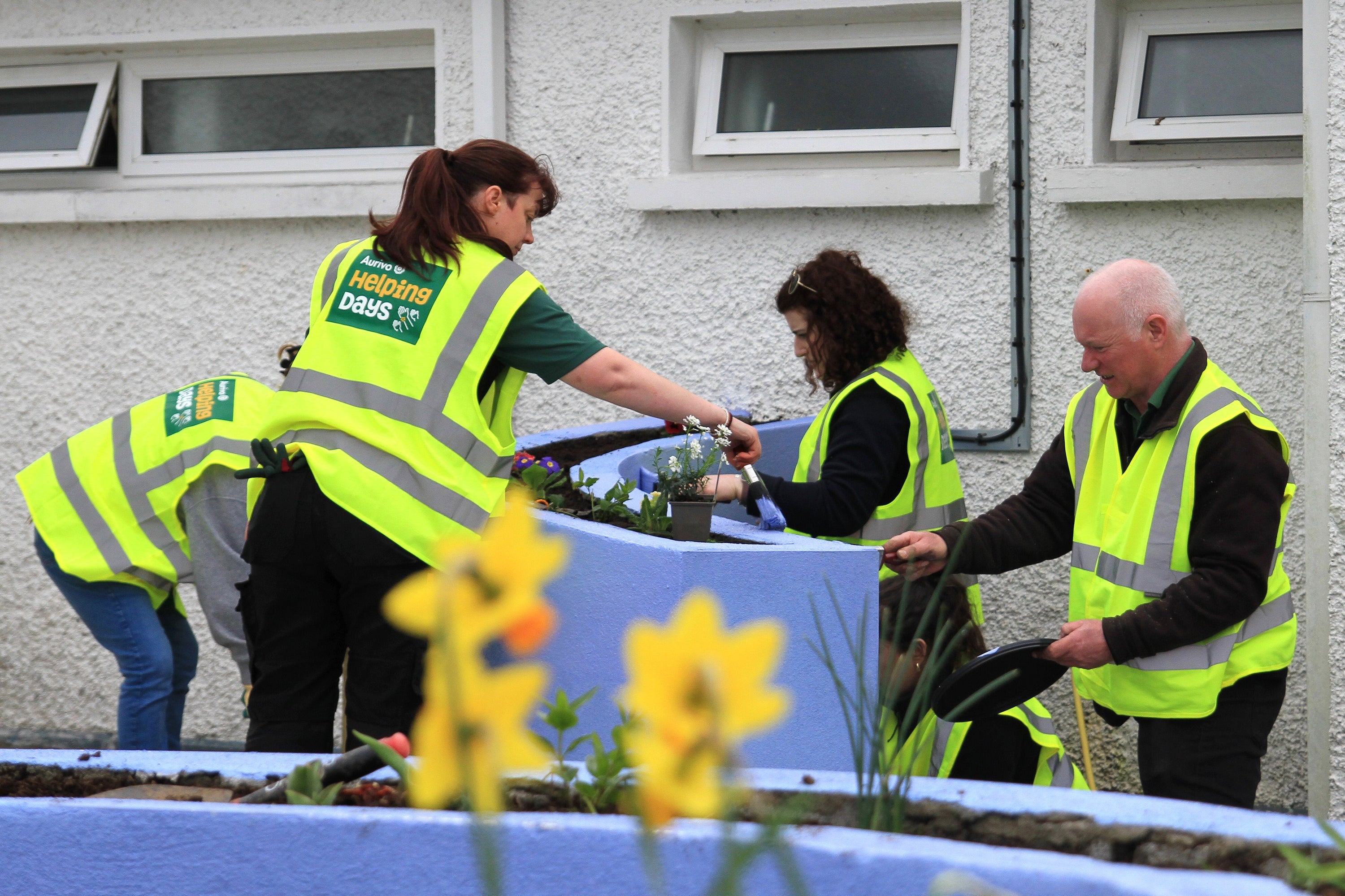 Aurivo Helping Day at Coláiste Iascaigh, Easkey, Co. Sligo