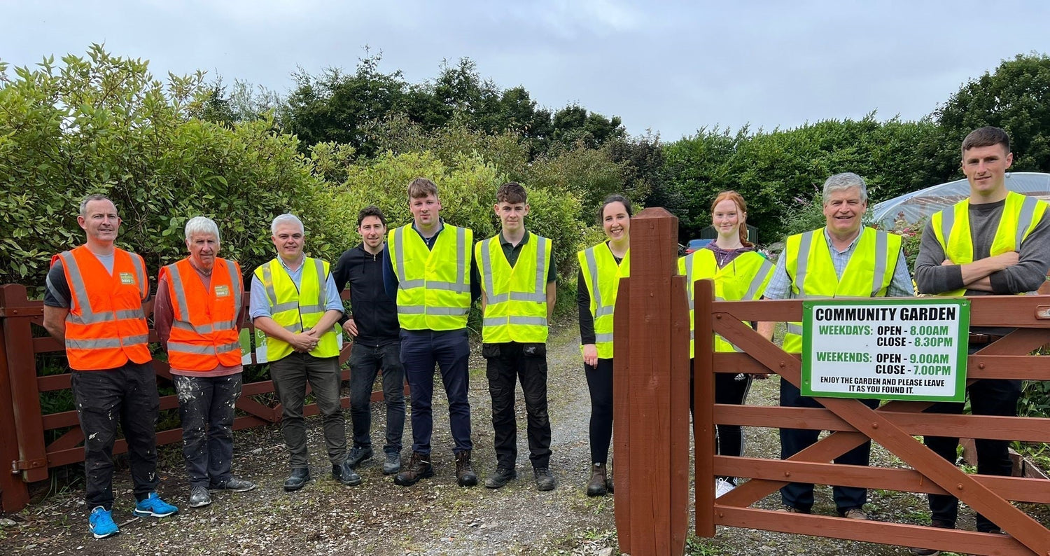 Aurivo Helping Day - Ballaghaderreen Community Garden - July 2025