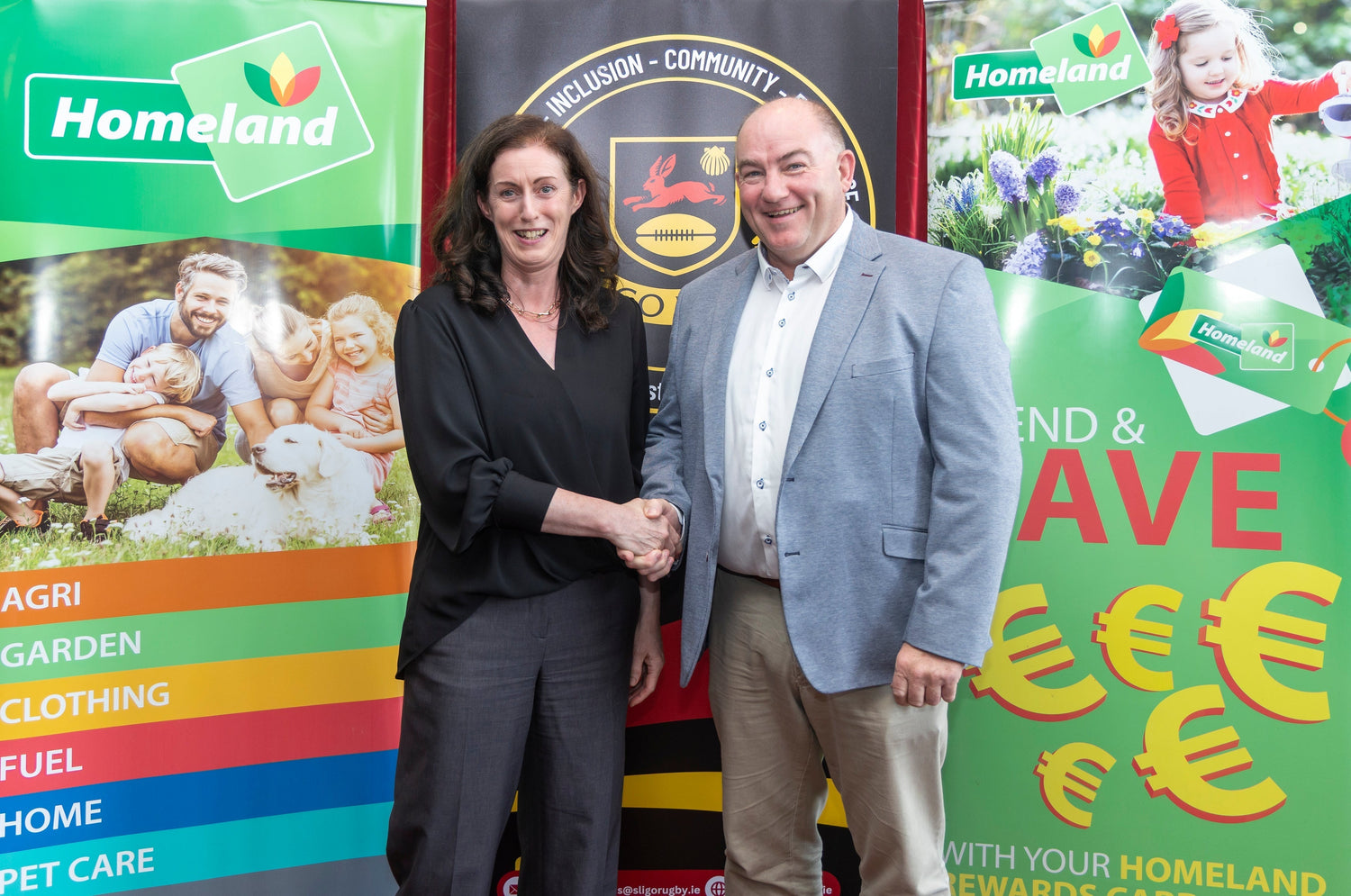 Homeland Plus Sligo supports Sligo Rugby Club Annual Business Lunch 2026