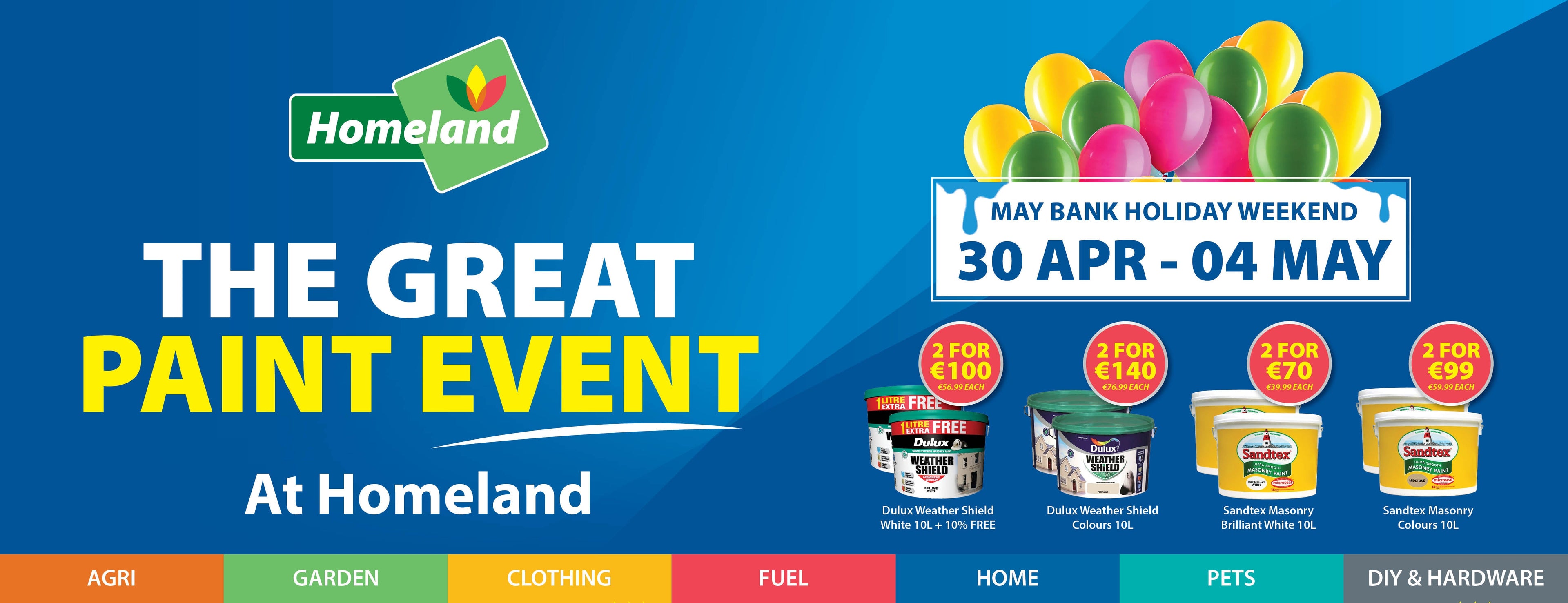 Great Paint Event Offers