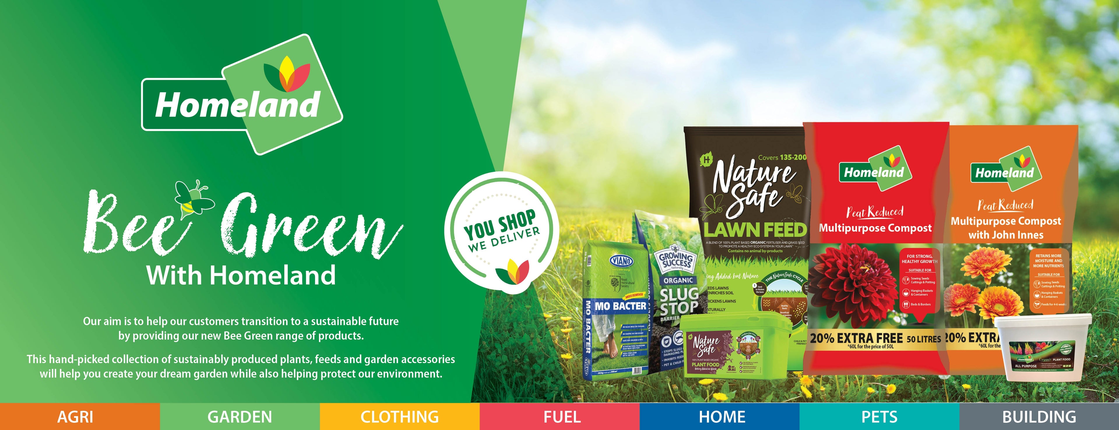 Bee Green Sustainable Garden Range