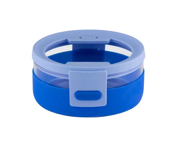 KIL On The Go 700ml Glass Lunch Bowl - Blue