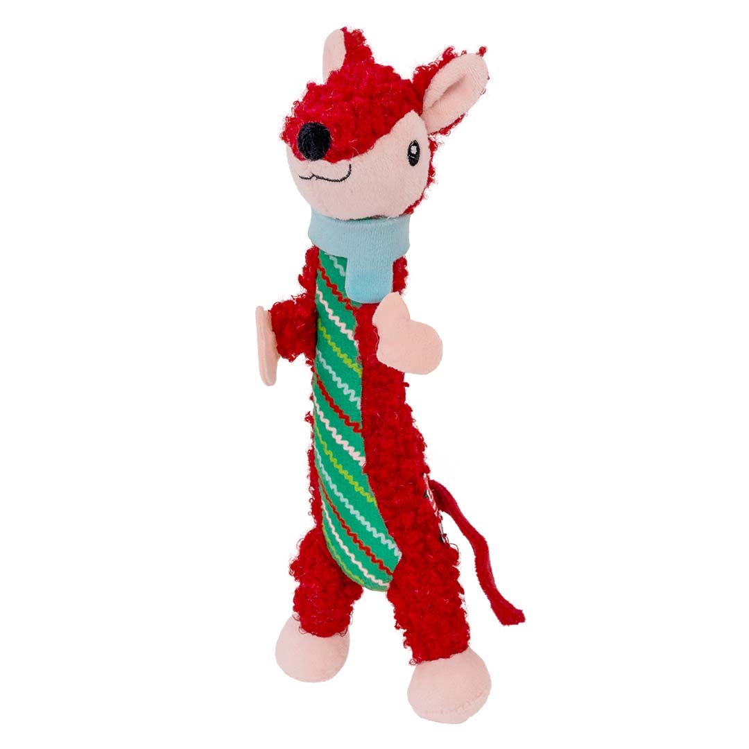 Kong Holiday Cat Fox Red Cat Toy