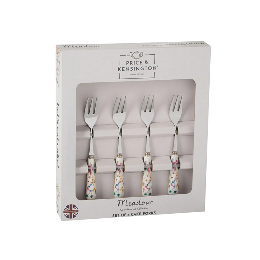 Price & Kensington Meadow Set Of 4 Cake Forks
