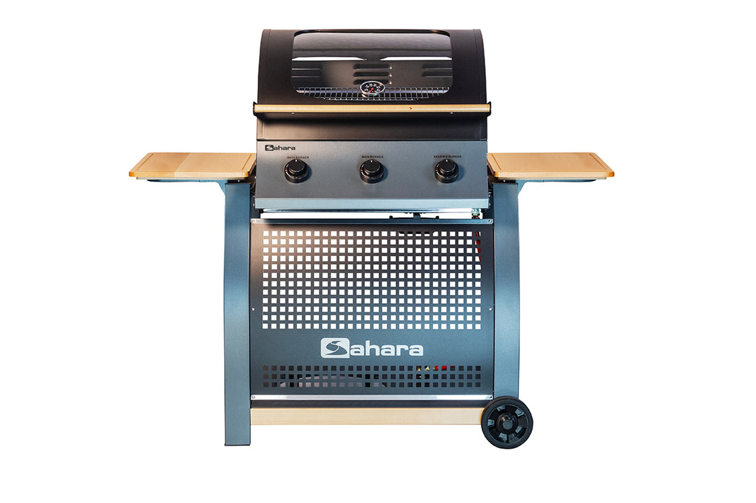 Sahara S350 Supreme 3 Burner Gas BBQ