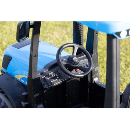New Holland T7 24V Kids Ride On Electric Tractor