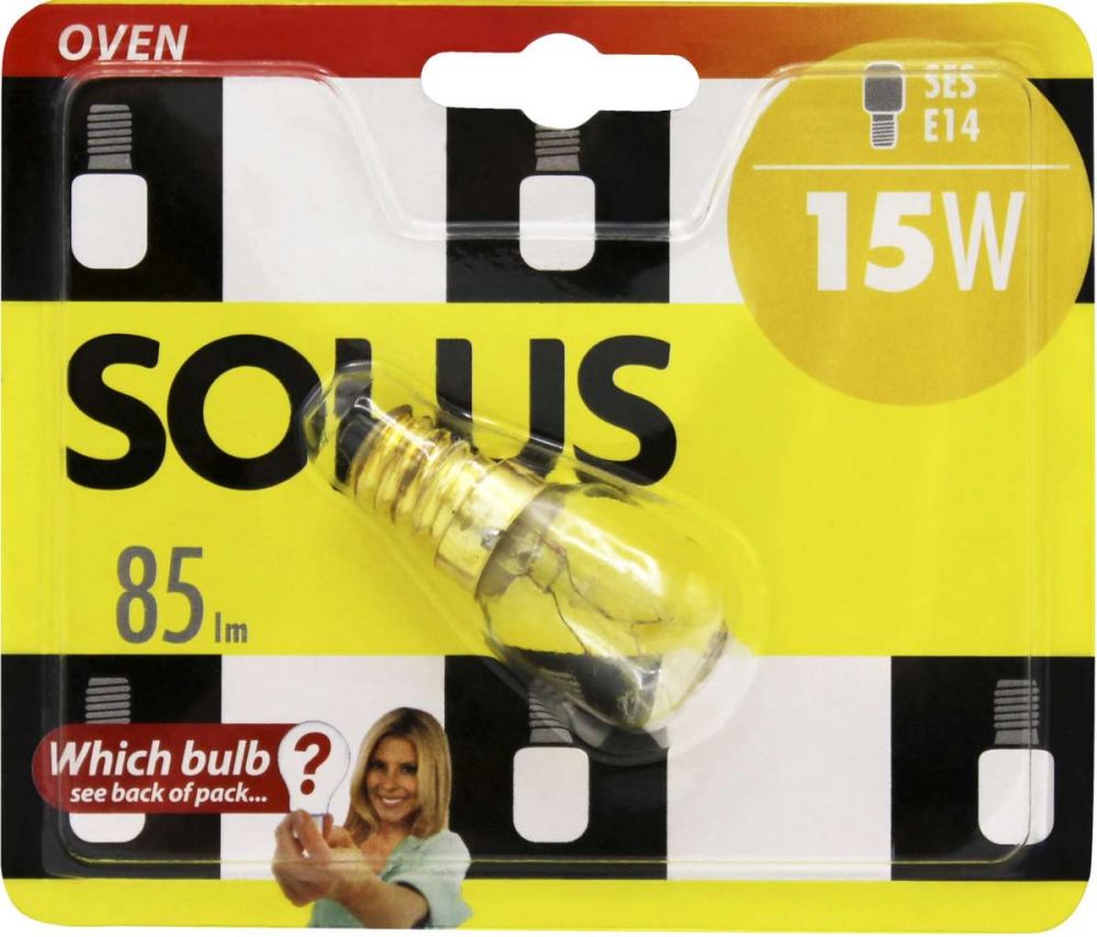 Solus 15W SES Clear T25 Pygmy Oven
