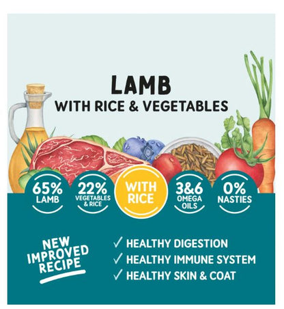 Naturo Adult Wet Lamb &amp; Rice 400g