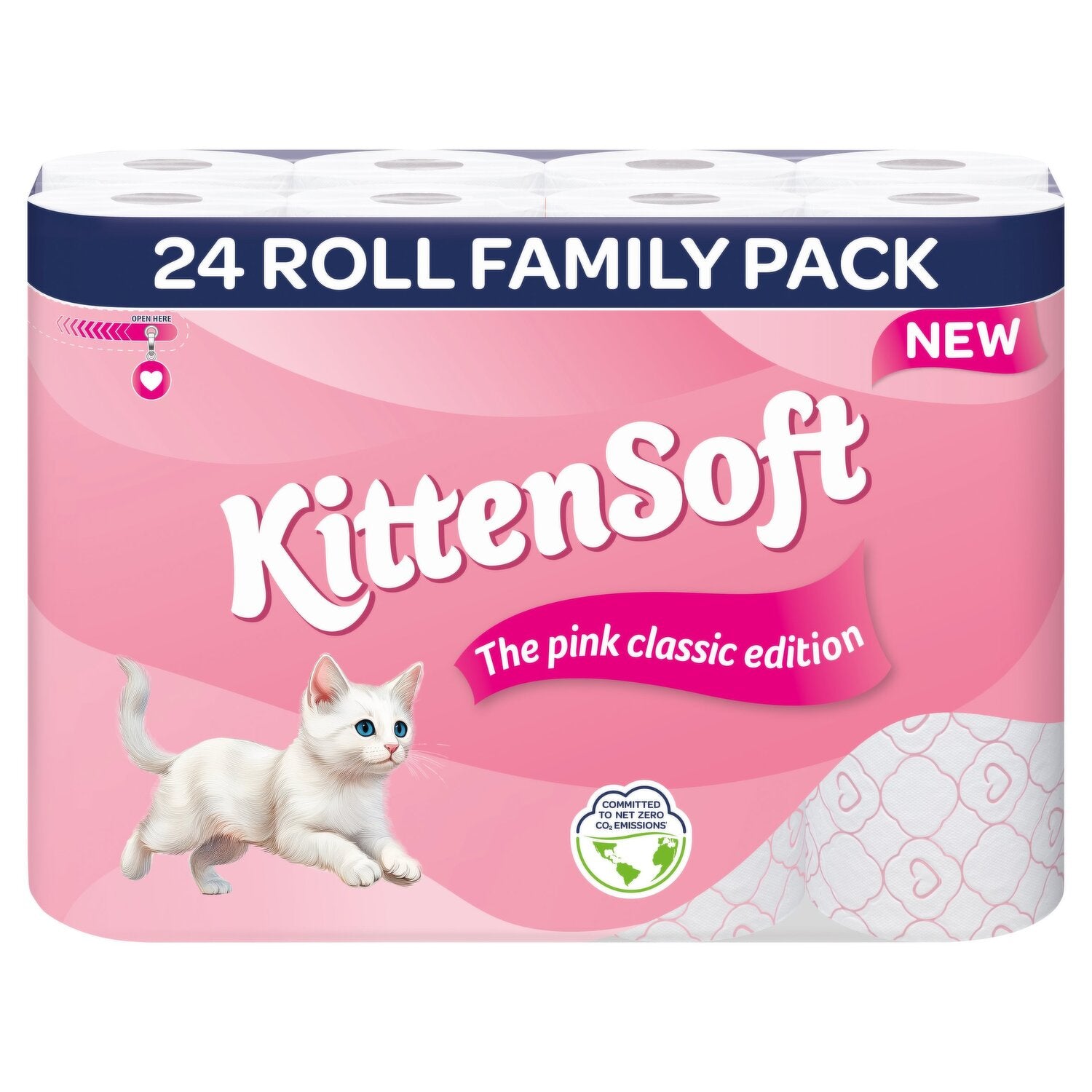 Kittensoft Toilet Rolls - New Pink Edition 24 Rolls